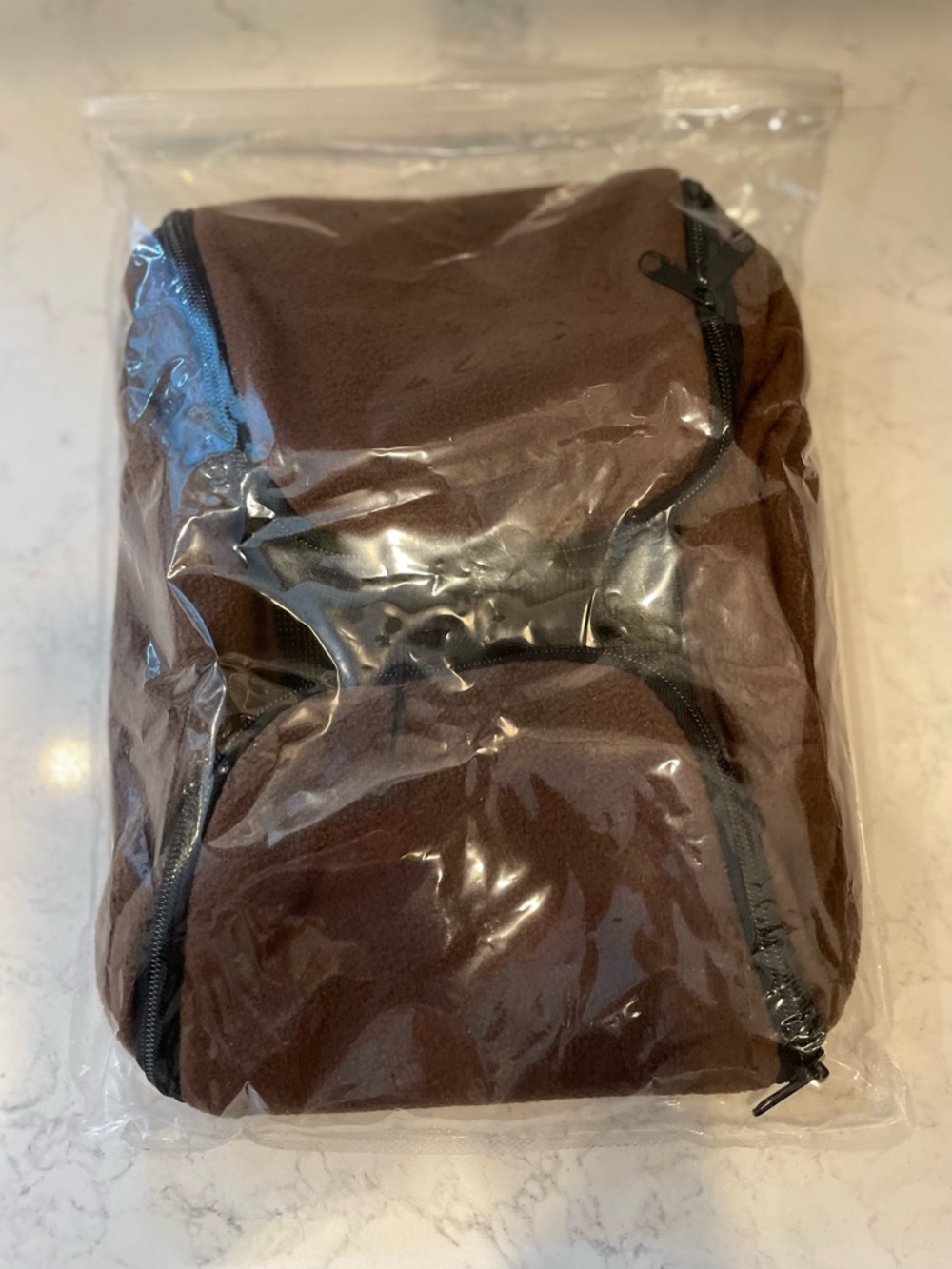Brown Small Animal Carry Pouch - Travel-Friendly Pet Carrier - Picture 2 of 2